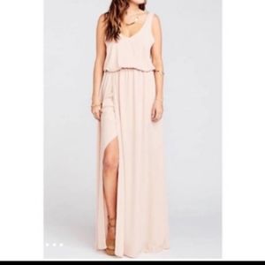 Show Me Your Mumu Dusty Blush Kendal Maxi Dress